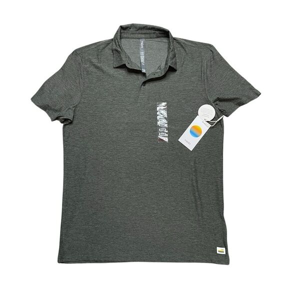 NWT VUORI Strato Tech Polo Balsam heather Size Small - Picture 2 of 6